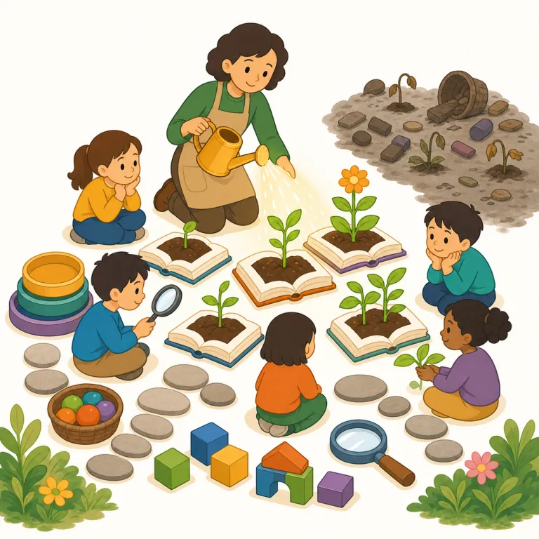 pedagogy（教育学・noun）の覚え方イラスト