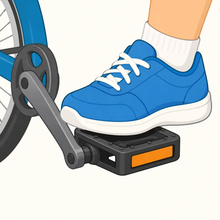 pedal（ペダル・名詞）の覚え方イラスト — pedal は「足元にある操作パーツ」として覚えると、乗り物にも楽器にも応用できます