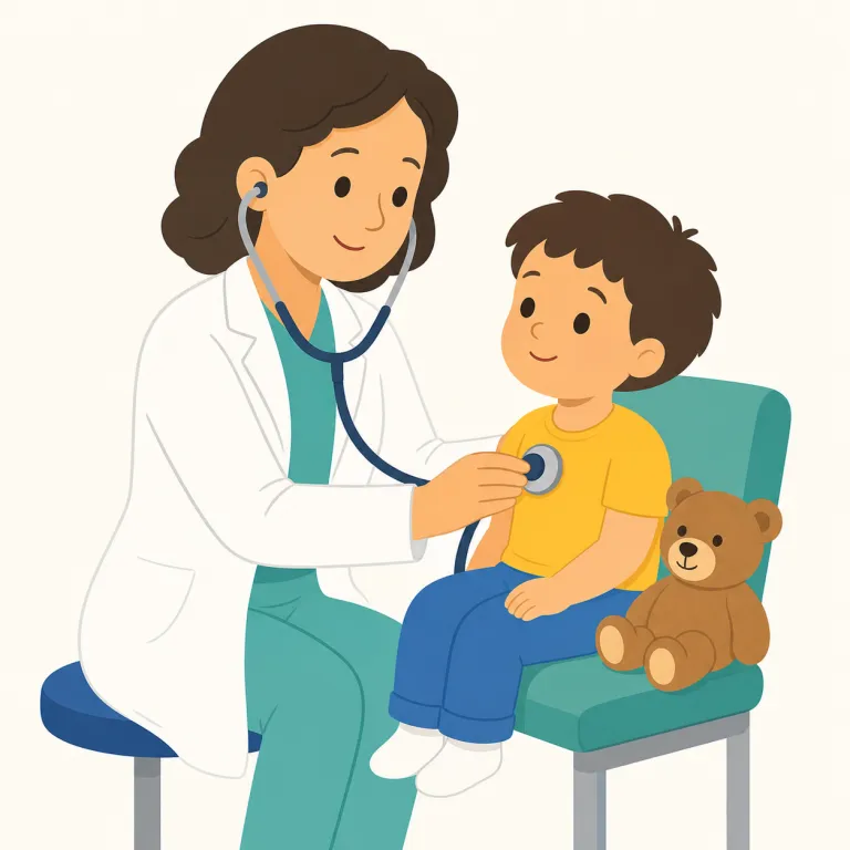 pediatricianの覚え方イラスト