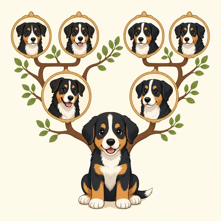 pedigreeの覚え方イラスト