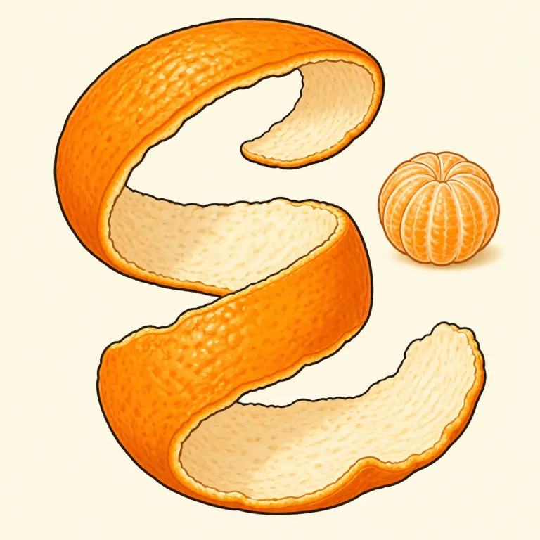 peel（皮・noun）の覚え方イラスト