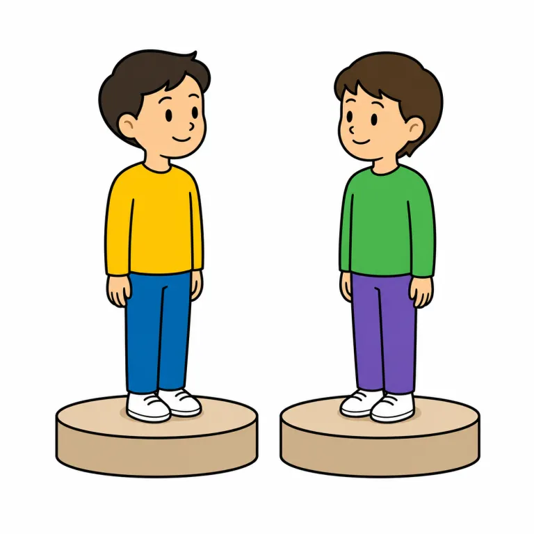peer（同等の人・noun）の覚え方イラスト