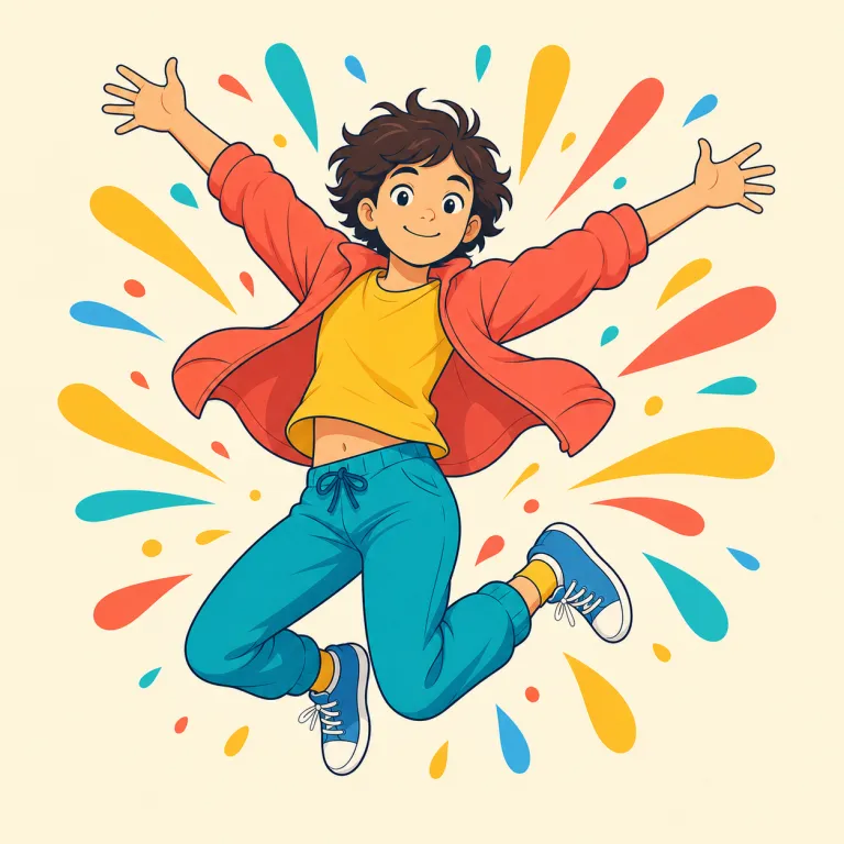 pep（元気、活力・名詞）の覚え方イラスト — pep は短く弾む音の印象どおり、きびきび動くための「元気・活力」を表す