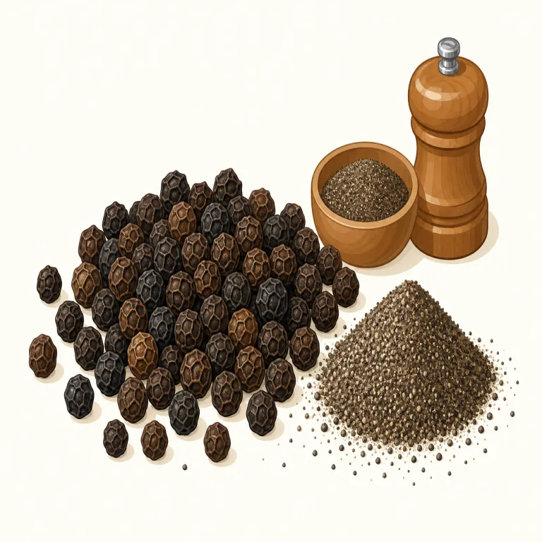 pepper（コショウ・名詞）の覚え方イラスト