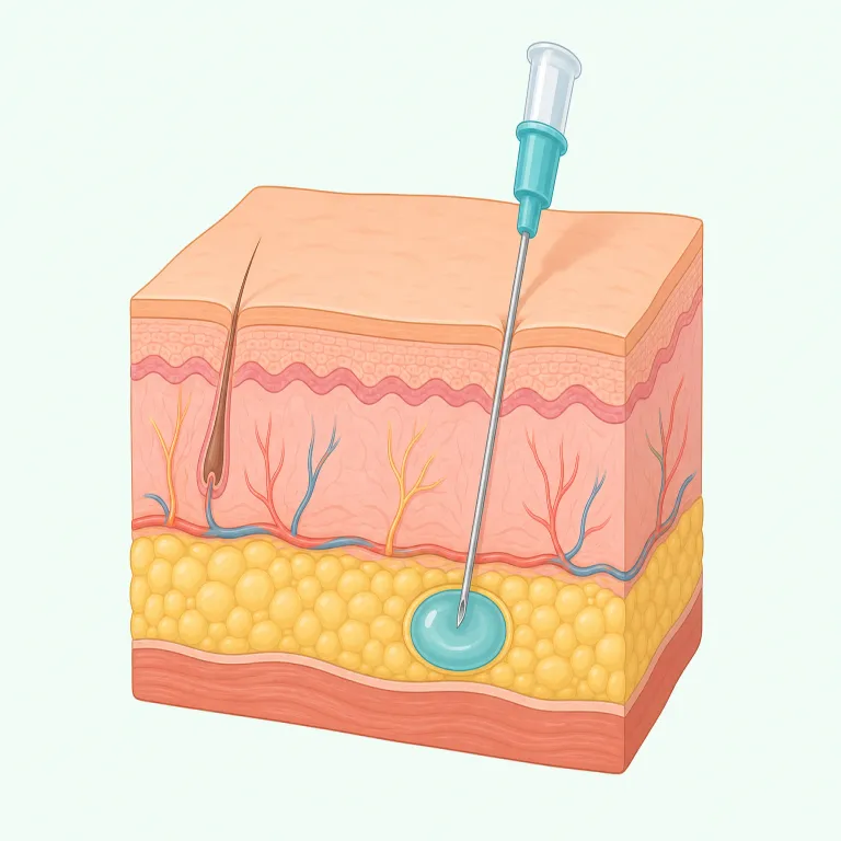 percutaneous（経皮的・形容詞）の覚え方イラスト — まず per- を「through／〜を通して」の仲間として押さえると、permit・perform などよりも「貫いて先へ行く」感覚で覚えやすいです