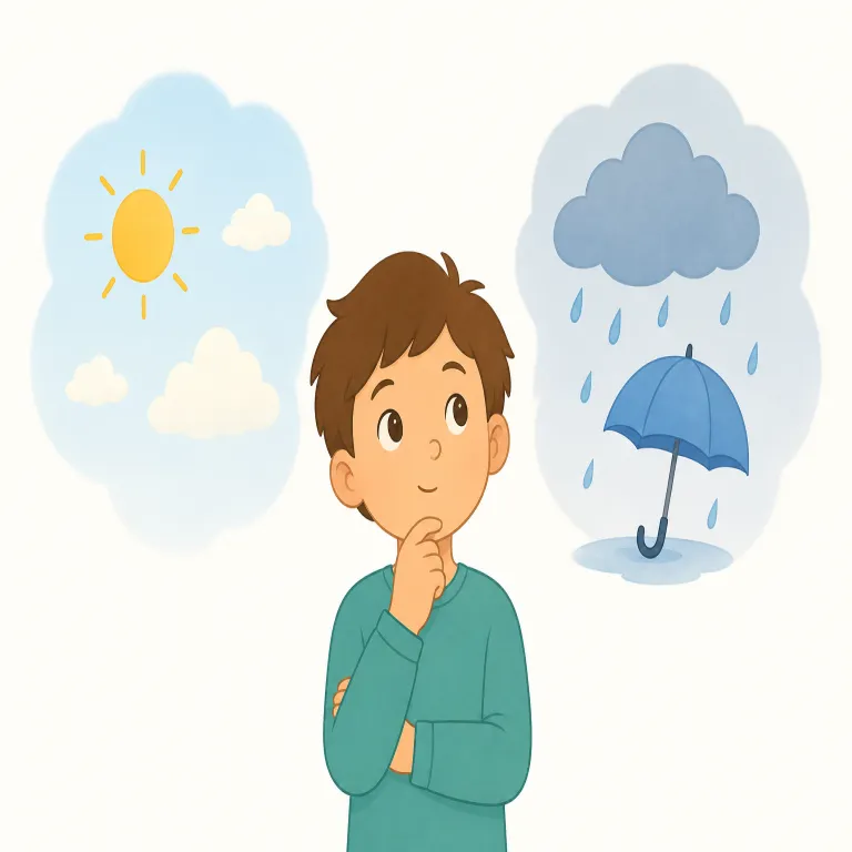 perhaps（おそらく・副詞）の覚え方イラスト — このエントリでは perhaps を「おそらく」として、やや硬めに推測を述べる響きで覚えます