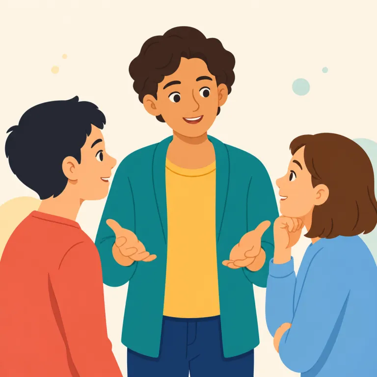 personable（感じの良い・形容詞）の覚え方イラスト — person が見えているので、まず「その人らしさ・人柄」に結びつけると覚えやすい語です