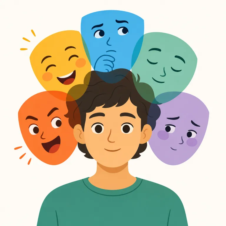 personality（性格・名詞）の覚え方イラスト — このエントリでは personality の「個性」ではなく、人の感じ方・考え方・振る舞いに表れる「性格」を覚えます