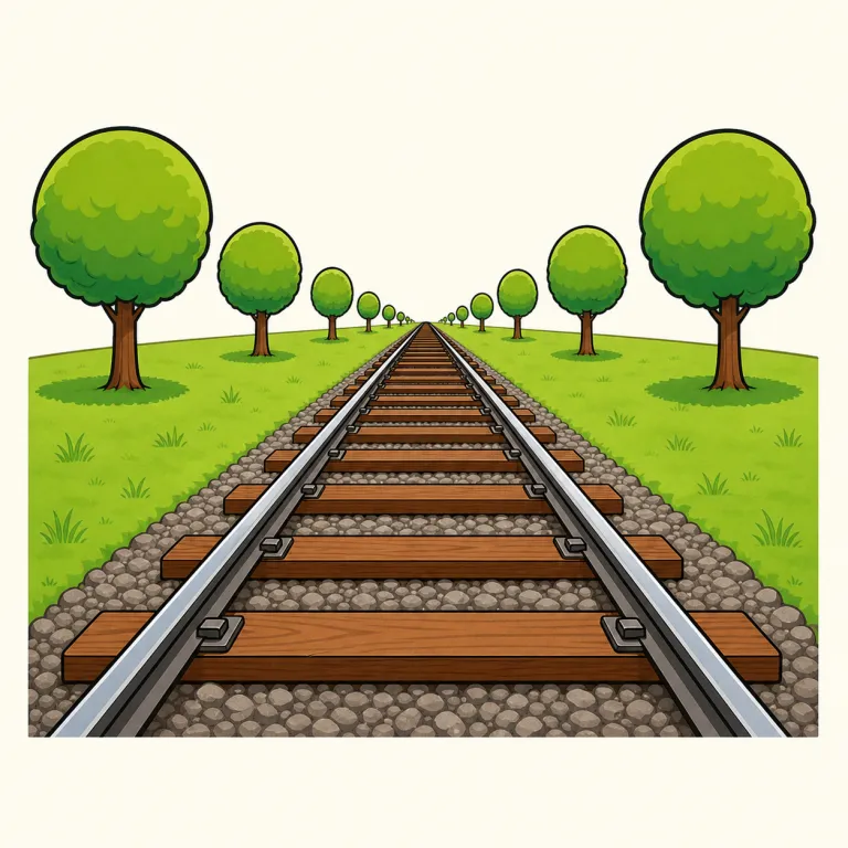 perspective（遠近法・noun）の覚え方イラスト
