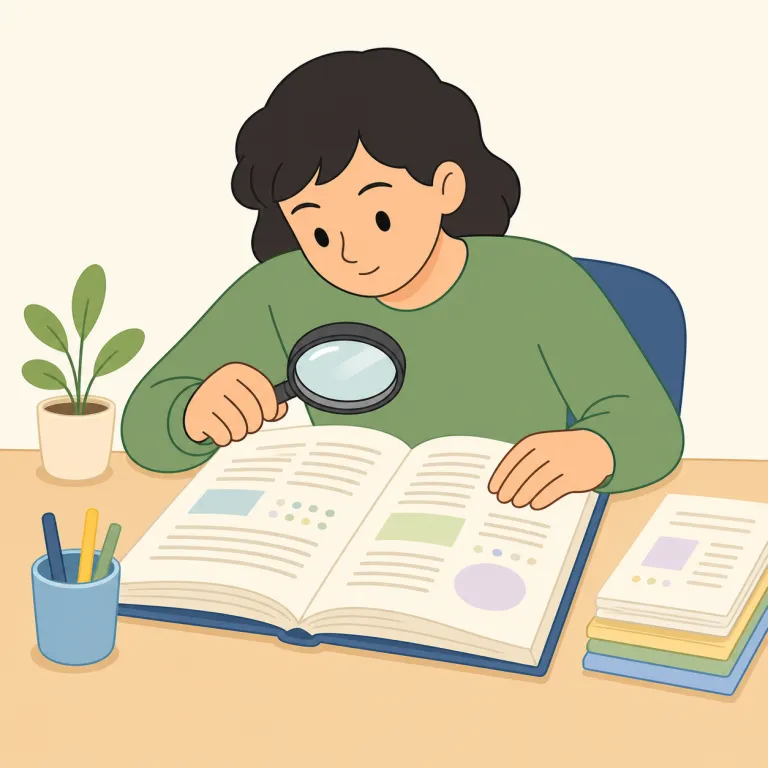 perusal（熟読・名詞）の覚え方イラスト — perusal は動詞 peruse（熟読する）とセットで覚えると定着しやすい語です