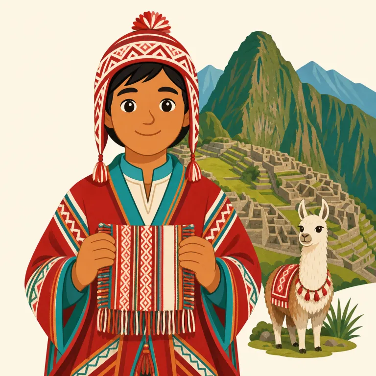 peruvian（ペルーの、ペルー人の・形容詞）の覚え方イラスト — Peru に -vian が付いた形で、まずは国名 Peru を確実に思い出すのが近道です