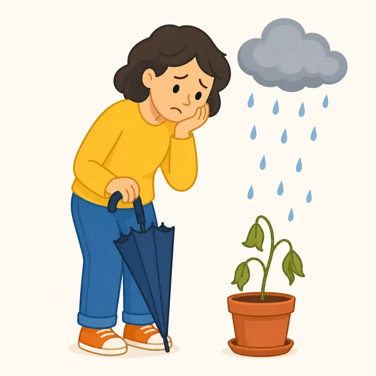 pessimist（悲観主義者・名詞）の覚え方イラスト — optimist（楽観主義者）の反対語としてセットで覚えるのが最短です