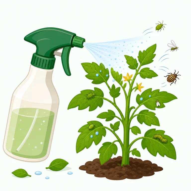 pesticide（農薬・名詞）の覚え方イラスト — pest を「害虫」だけでなく、作物に害を与える生物全般と広く捉えると覚えやすいです