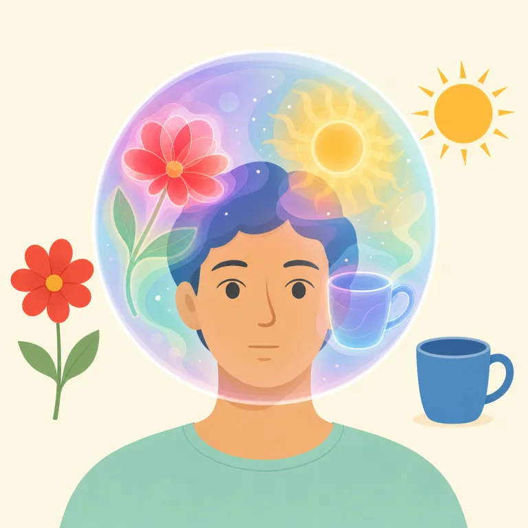 phenomenology（現象学・名詞）の覚え方イラスト — まず phenomenon「現象」を知っているなら、その“学問版”が phenomenology と押さえると覚えやすいです
