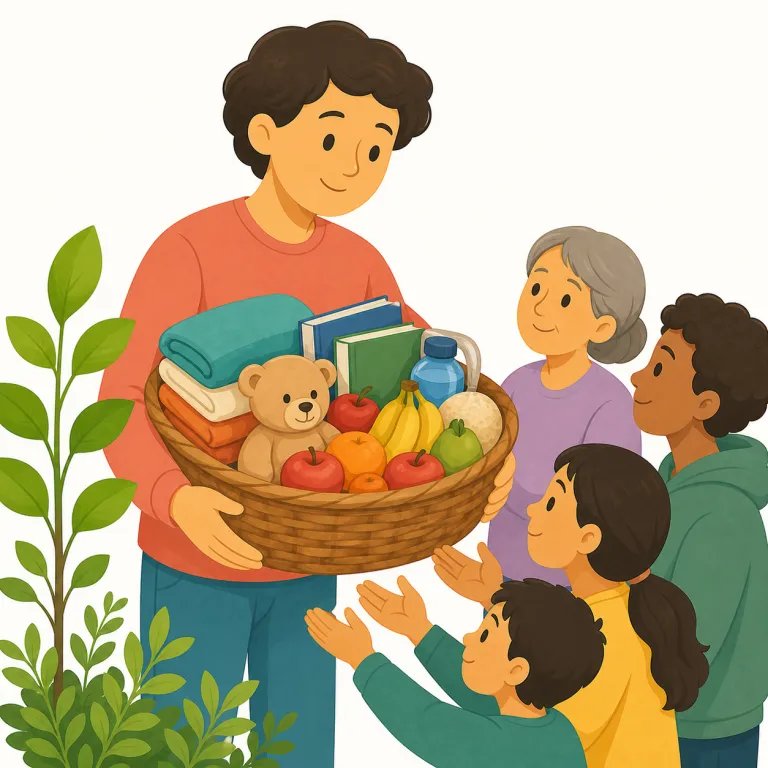 philanthropicの覚え方イラスト