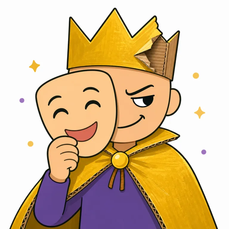phony（いんちき者、偽物・noun）の覚え方イラスト