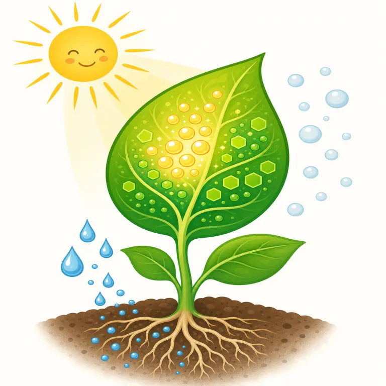 photosynthesis（光合成・名詞）の覚え方イラスト — photo は photograph / photon / photo に共通する「光」の感覚、synthesis は analysis（分解して見る）と対になる「まとめ…