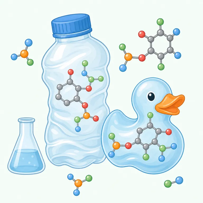 phthalate（フタル酸エステル・名詞）の覚え方イラスト — この意味では phthalate を「plastic を柔らかくする添加物」として覚えるのが実用的です