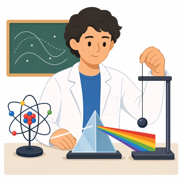 physicist（物理学者・名詞）の覚え方イラスト — physicist は physics を知っていればかなり取りやすい語です