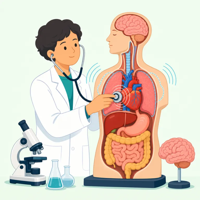 physiologist（生理学者・名詞）の覚え方イラスト — まず physiology（生理学）+ -ist（〜する人）で固めると覚えやすい語です