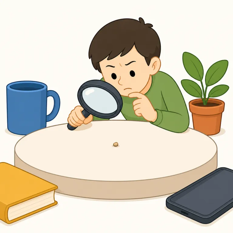 picayune（ささいな・形容詞）の覚え方イラスト — picayune は trivial や minor に近いが、よりかたく、少し見下す響きがあります