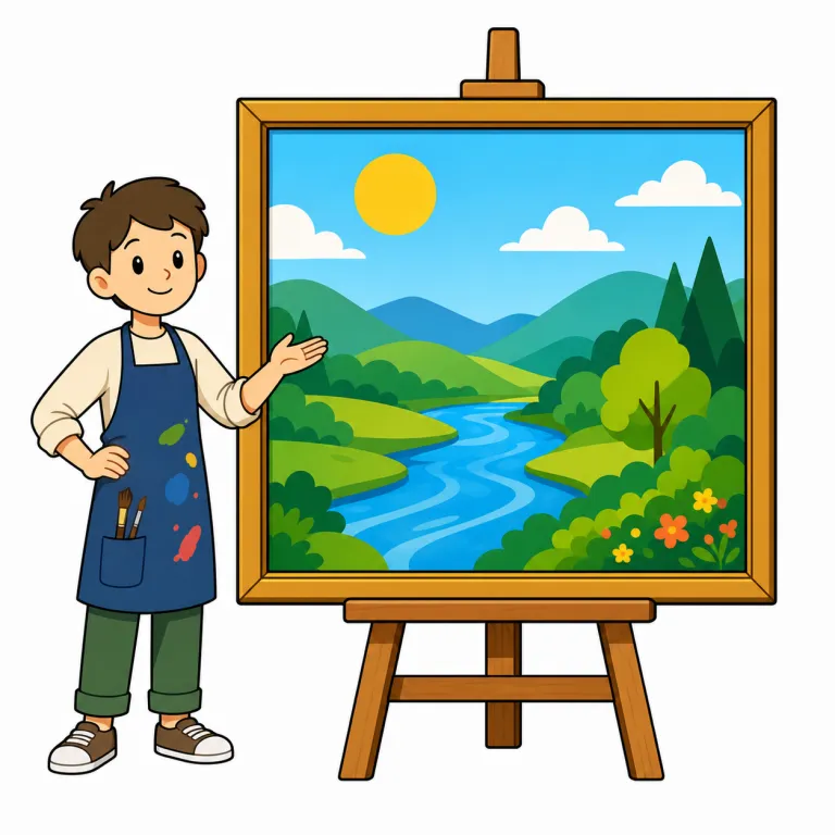 piece（作品・noun）の覚え方イラスト