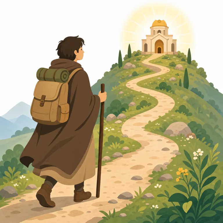 pilgrimageの覚え方イラスト