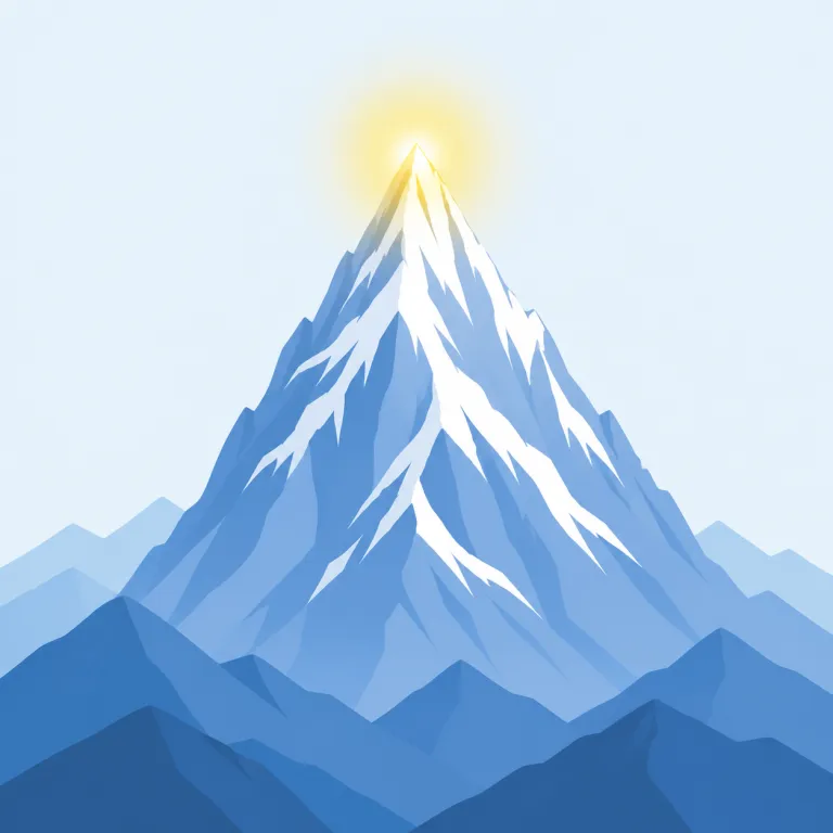 pinnacle（頂点・名詞）の覚え方イラスト — この「頂点」の pinnacle は、ある分野や人生の歩みの中で到達する最高段階を表す語として覚えるとよいです