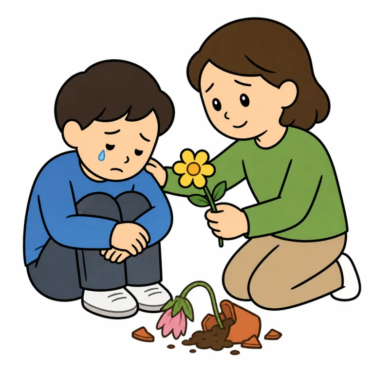 pity（気の毒に思う・verb）の覚え方イラスト
