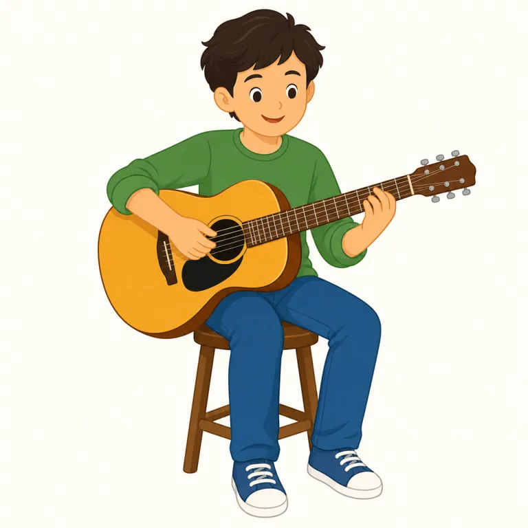 play（遊ぶ・動詞）の覚え方イラスト — 基本の play=「遊ぶ」を知っていれば、音楽の play も「音を相手に自由に動かす」感覚でつなげると覚えやすい