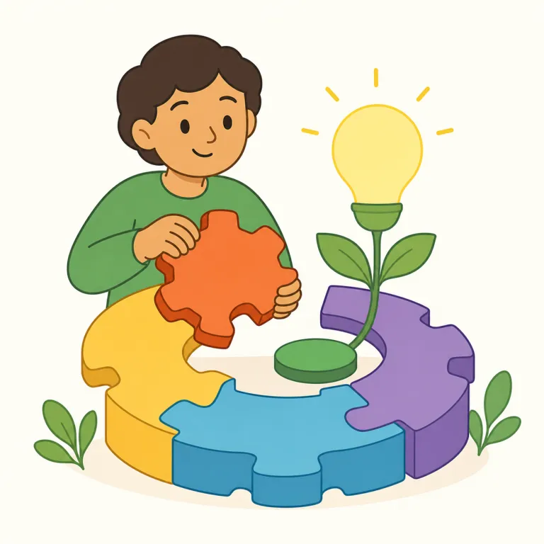 play a role in（〜において役割を果たす・イディオム）の覚え方イラスト — role を「役割」、play を「演じる」と考えると、play a role in は「ある場面の中で役目を担う」という絵になります