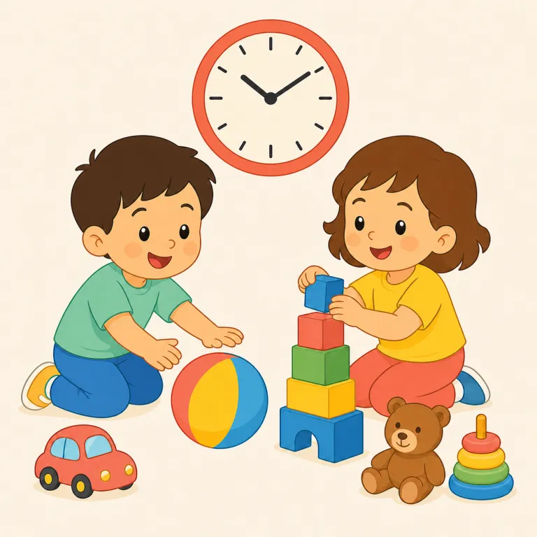 playtime（遊び時間・名詞）の覚え方イラスト — play + time の直球な複合語として覚えると残りやすい語です