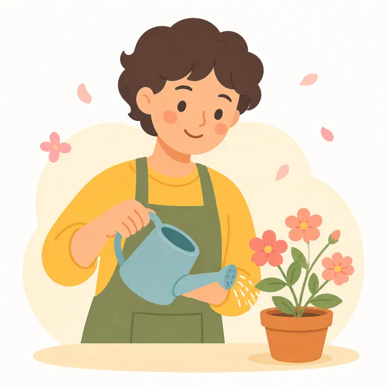 pleasantly（心地よく・副詞）の覚え方イラスト