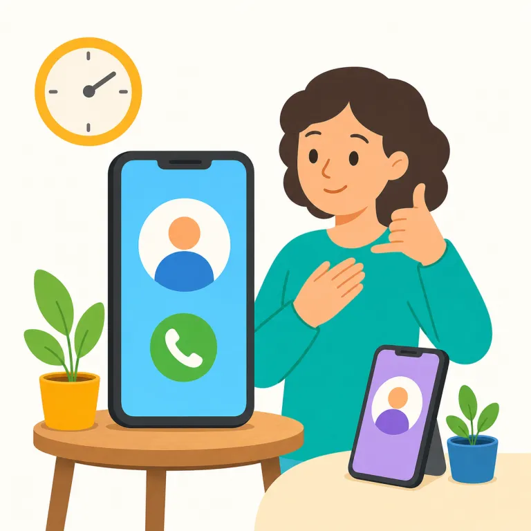 please call me back（折り返し電話）の覚え方イラスト — 4語をそのまま固まりで覚えるのが近道です