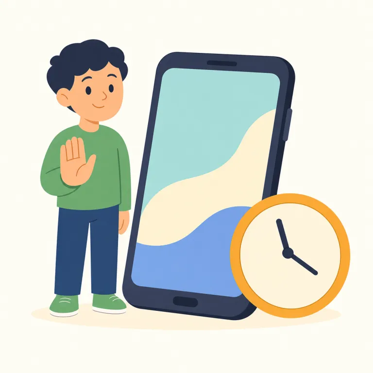 please call me later（後で電話してください・イディオム）の覚え方イラスト — please は丁寧な依頼、call me はそのまま『私に電話して』という基本のかたまり、later は『今ではなく後で』を足す語、と3…