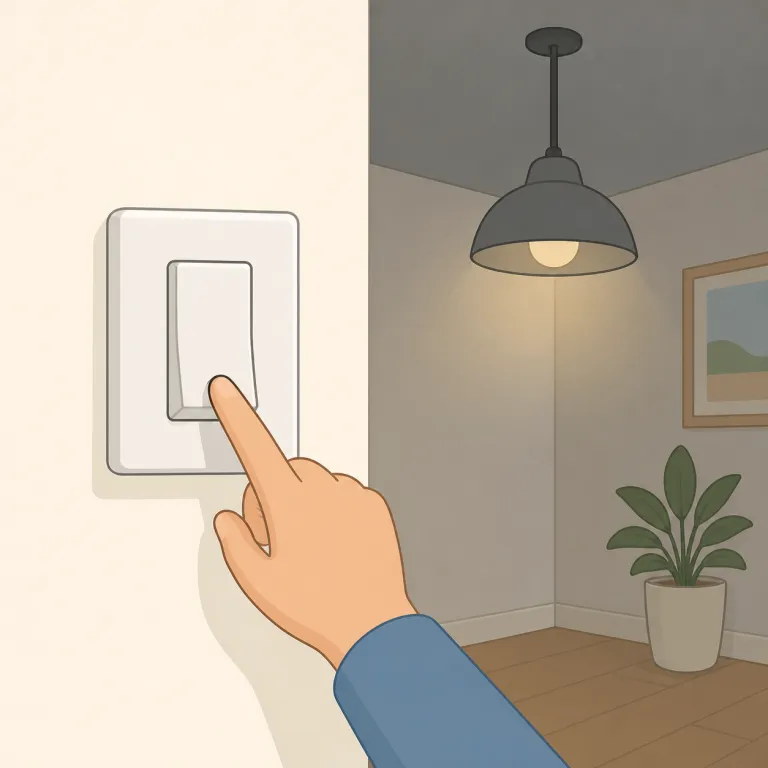 please turn off the light（明かりを消してください・イディオム）の覚え方イラスト — scoot は scooter のように「軽くすっと動く」感覚から入ると覚えやすい語です