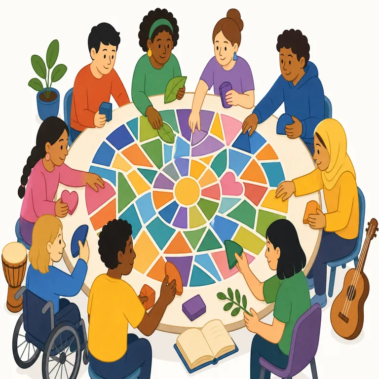 pluralism（多元主義・名詞）の覚え方イラスト — plural を知っていれば核は「複数」