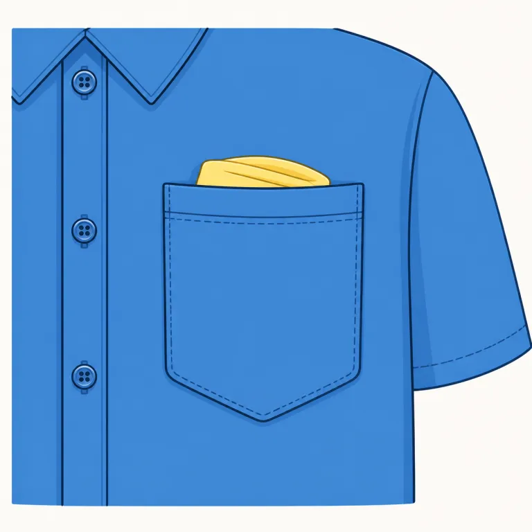 pocket（ポケット・名詞）の覚え方イラスト