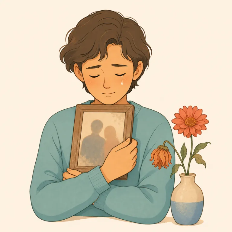 poignancy（痛切さ・名詞）の覚え方イラスト — poignant という形容詞を先に覚え、「胸に強く残る、切なく心を打つ」という感触が名詞になったものが poignancy と捉えると定着しやすいです