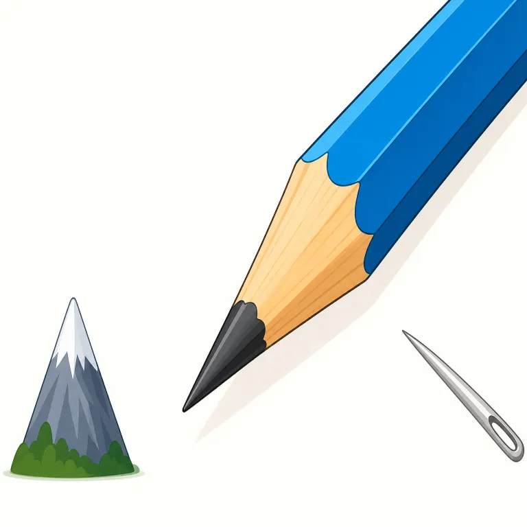 point（ポイント・名詞）の覚え方イラスト — この「ポイント」は、図形や地図上の「点、地点」という基本義ではなく、日本語のカタカナ語に近い用法として覚える