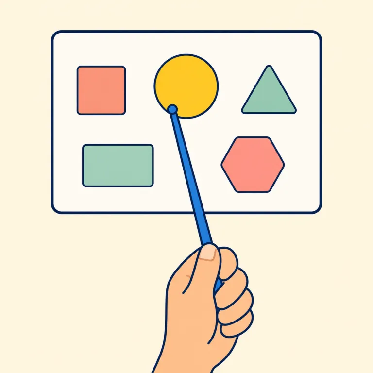 pointer（指し示すもの、指示棒・名詞）の覚え方イラスト — point は「指す」と覚えましょう