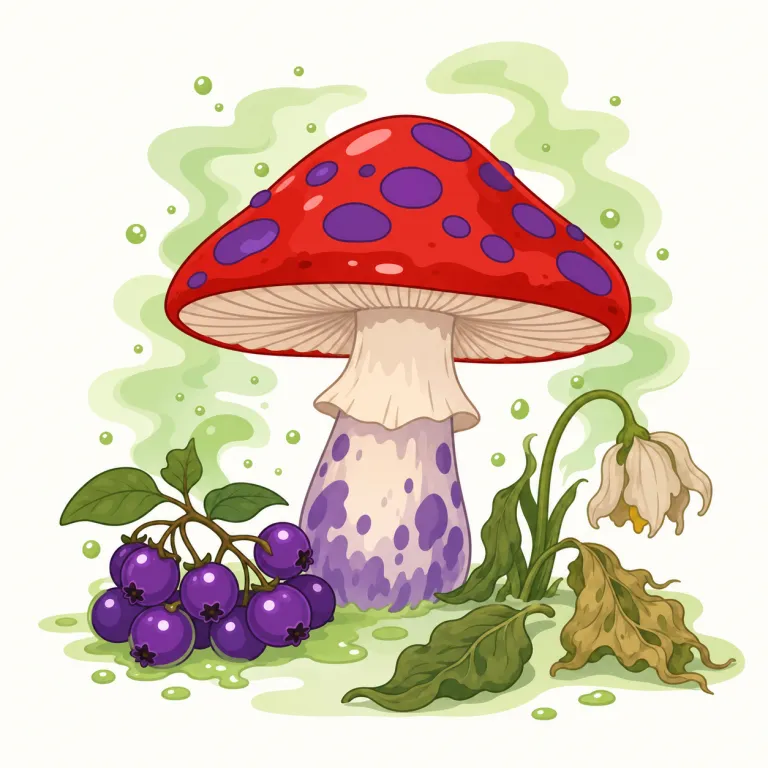 poisonousの覚え方イラスト