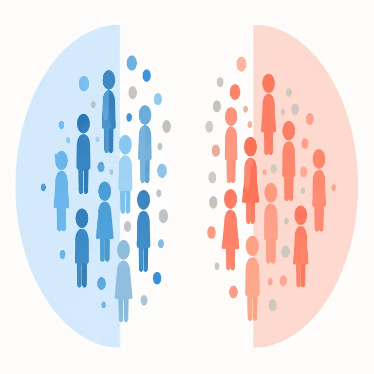 polarisation（分極化・名詞）の覚え方イラスト — polar は「北極・南極」のように“両極”を思い浮かべると覚えやすいです