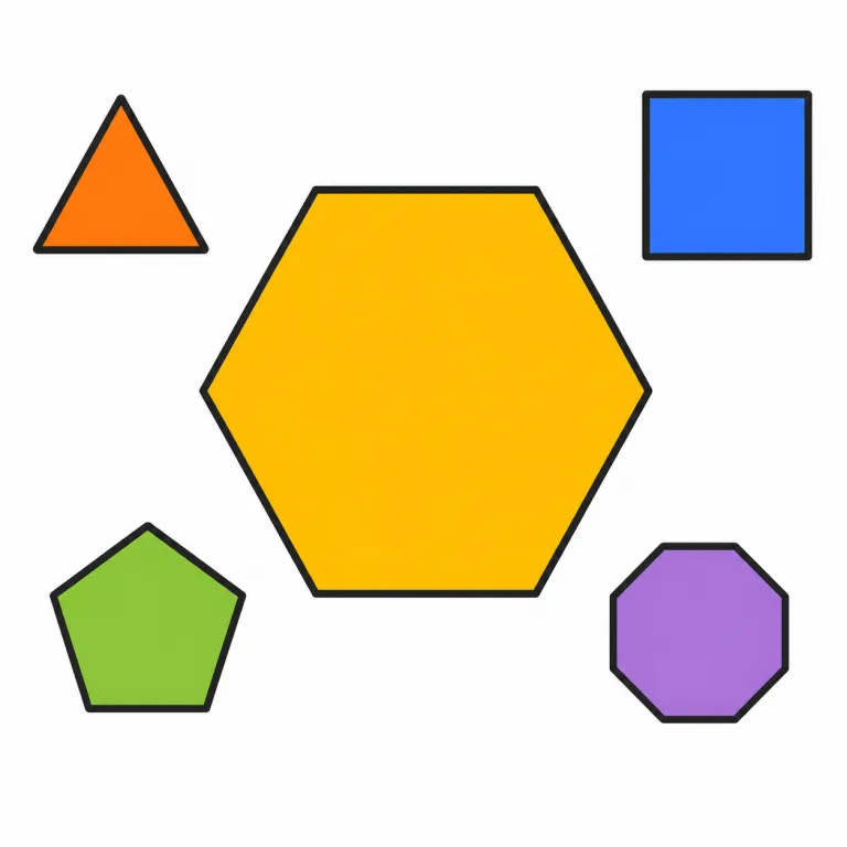 polygon（ポリゴン・noun）の覚え方イラスト