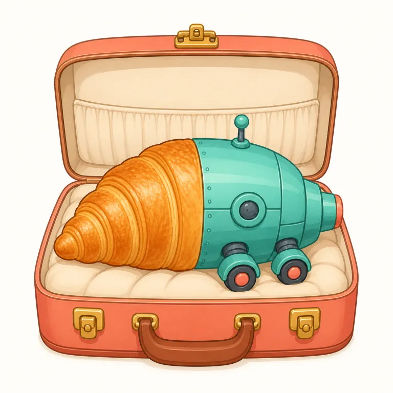 portmanteau（かばん語・名詞）の覚え方イラスト — portmanteau は単語そのものを暗記するより、「2語が重なって1語になる現象の名前」として覚えると残りやすい