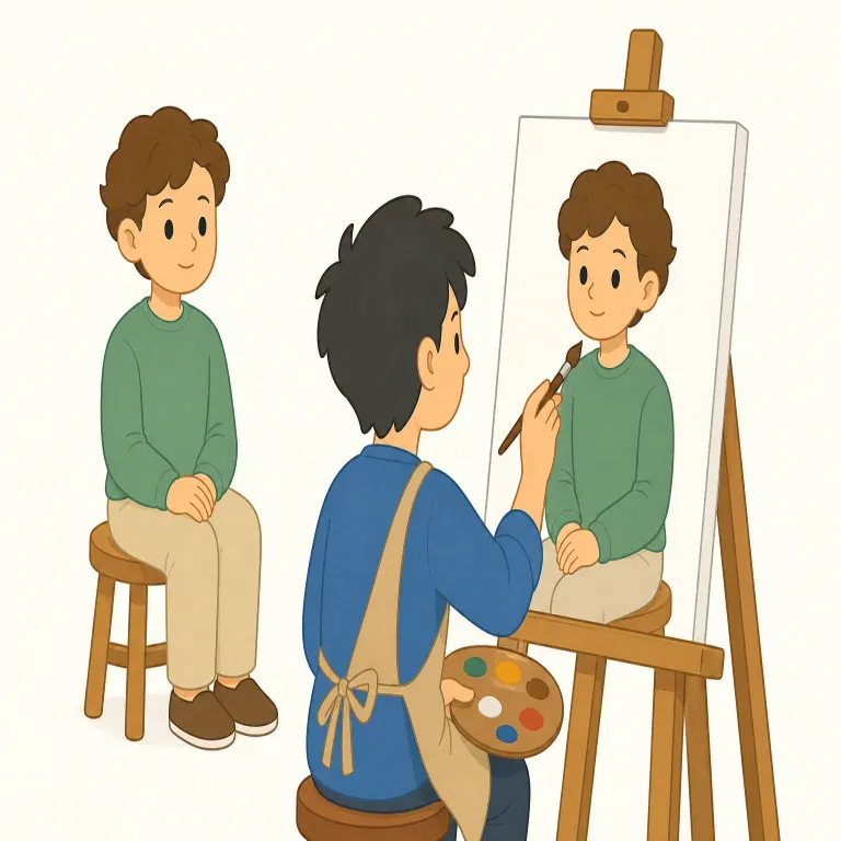 portrayの覚え方イラスト