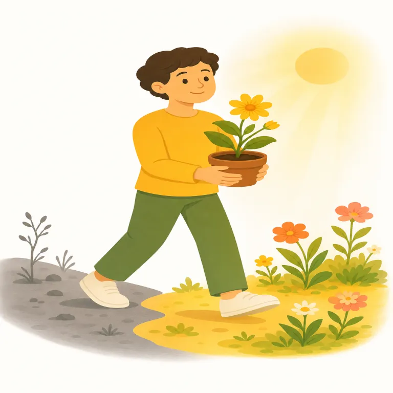 positivelyの覚え方イラスト