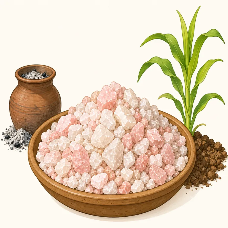 potash（カリ・名詞）の覚え方イラスト — potash はまず potassium（カリウム）の実用品側の語として覚えると定着しやすいです