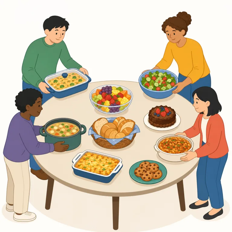 potluckの覚え方イラスト
