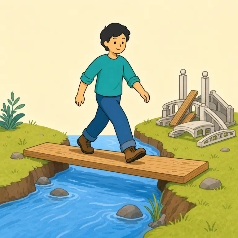 pragmatism（現実主義・名詞）の覚え方イラスト — pragmatic（実際的な）を名詞化した形だと捉えると覚えやすいです